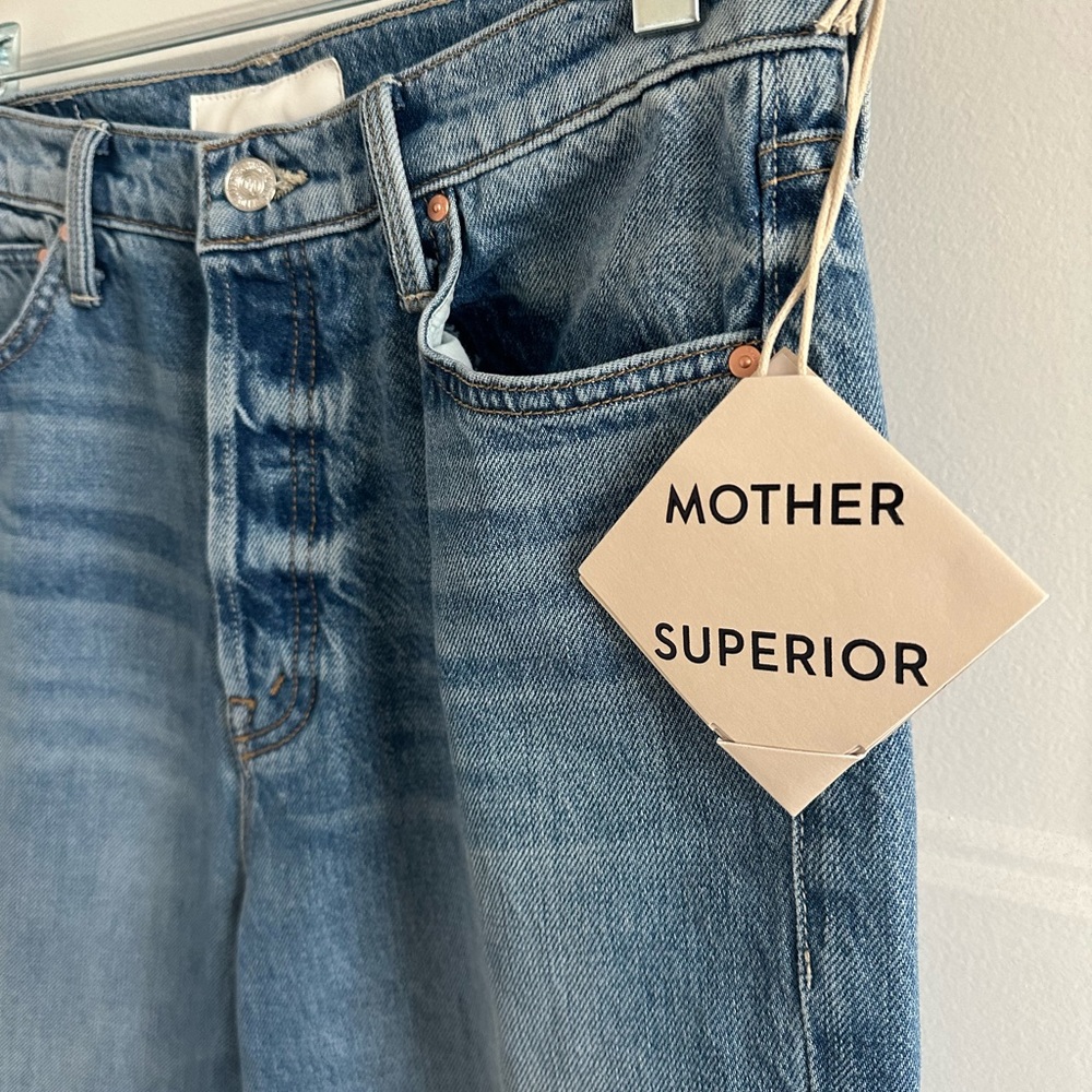 MOTHER Light Blue Denim Jeans